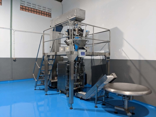 Candy Dates Biscuit Vffs Pillow Pouch Filling Packing Machine Automatic