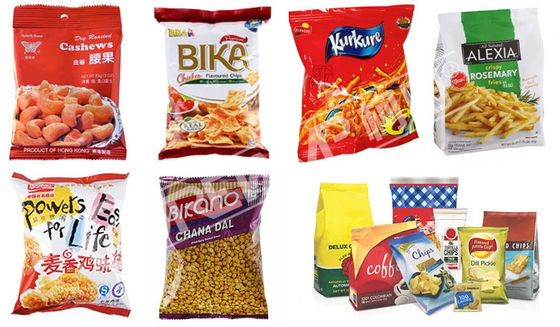 High Speed Multi Head 304SS Potato Chips Packing Machine