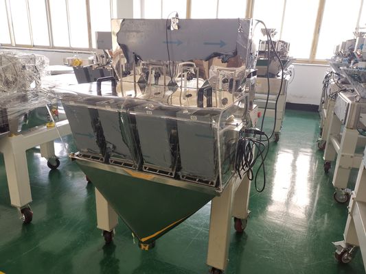 316SS 304SS 4 Head Flour Grain Bean Packaging Machine For Small Business