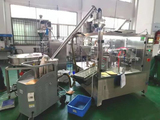 Stand Up Pouch Red Chilli Powder Packing Machine 100g 500g Automatic