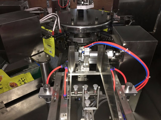 Doypack Rotary Premade Bag Packing Machine For Candy Chips Spice