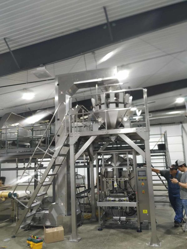 Small Food 70 Bags / Min Pillow Pouch Packaging Machine