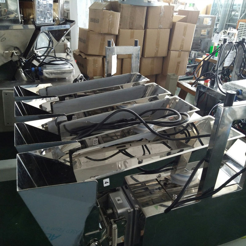 Automatic Beans Grain 4 Heads Linear Weigher Packing Machine 1000g 2kg
