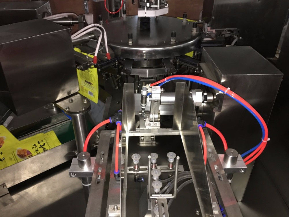 Doypack Rotary Premade Bag Packing Machine For Candy Chips Spice