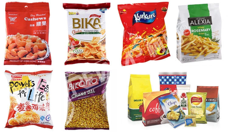 High Speed Multi Head 304SS Potato Chips Packing Machine